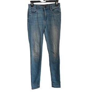 Denim X Alexander Wang 24 Jeans Light Indigo Fade Blue Skinny 001